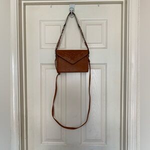 Elegant Brown Convertible Clutch